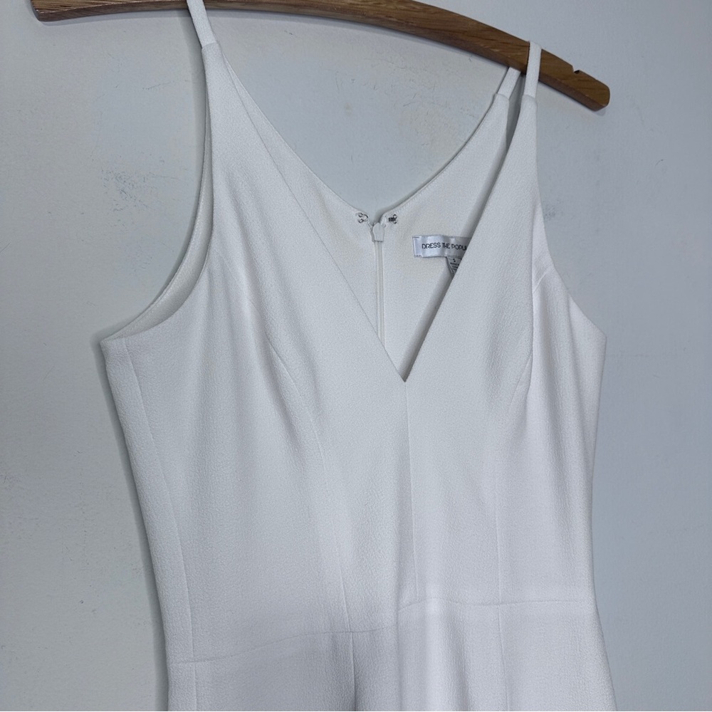 DRESS THE POPULATION Lyla Dress in Off White Sz S - Picture 3 of 11